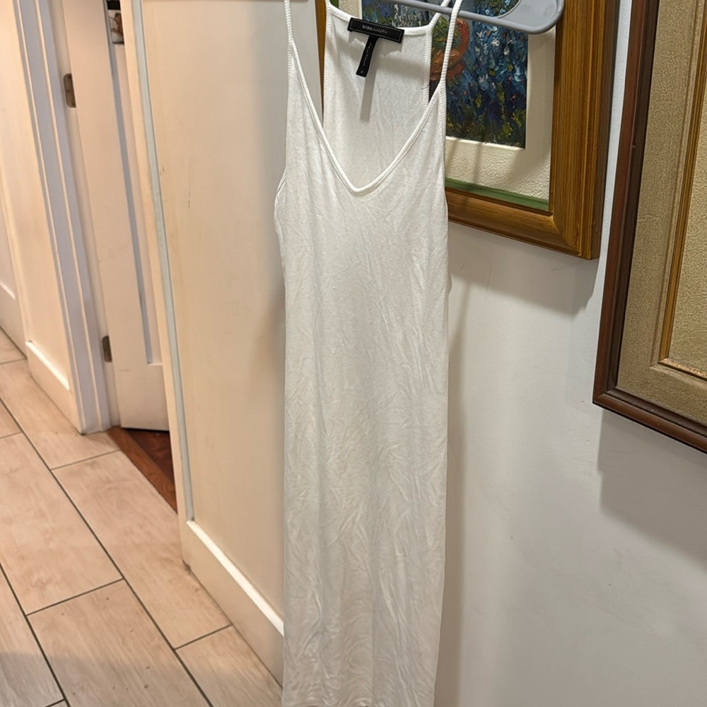 White cotton dress in and excellent condition